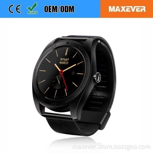 Leather/Steel Band MTK2502 Heartrate K89 Smart Watch